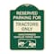 Signmission Parking Lot Reserved Parking for Tractors Only Unauthorized Vehicles Towed Away, A-DES-G-1824-23416 A-DES-G-1824-23416 - alternate 1